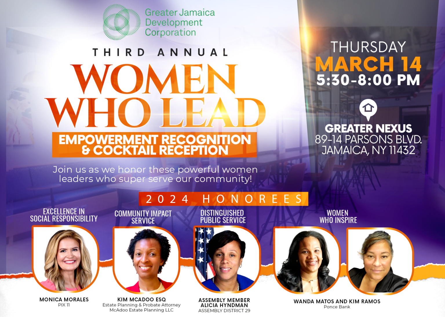 Third Annual Women Who Lead – GJDC